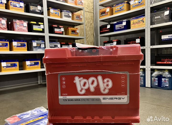 Аккумулятор Topla Energy 60Ah (Обр.пол)
