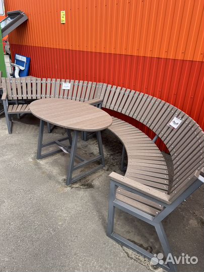 Садовая мебель уличная из дпк