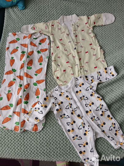 Детские вещи пакетом 52 62