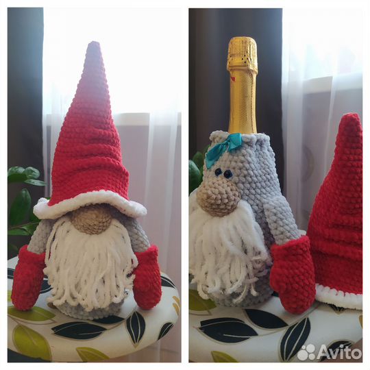 Гном новогодний ручная работа