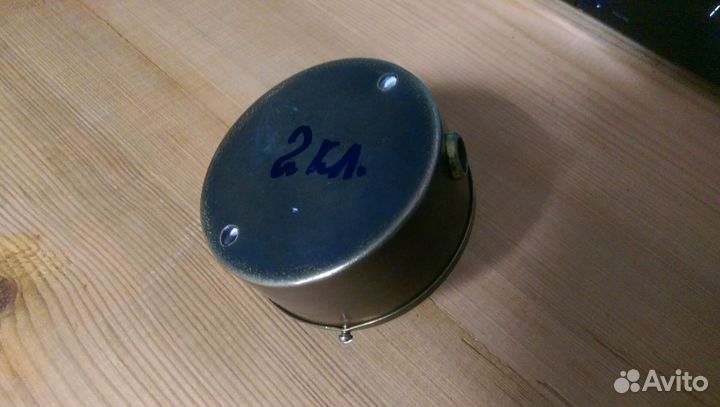 Ретро-выключатель Дип-200, латунь