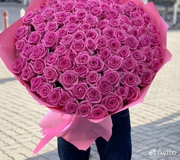 Розы Доставка цветов 35 51 101 роза Цветы