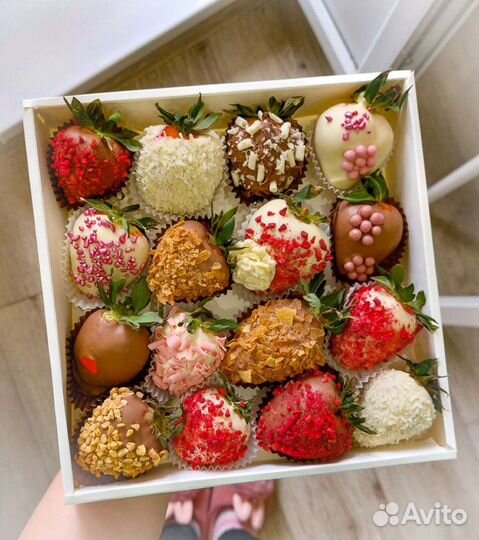 Клубника в шоколаде