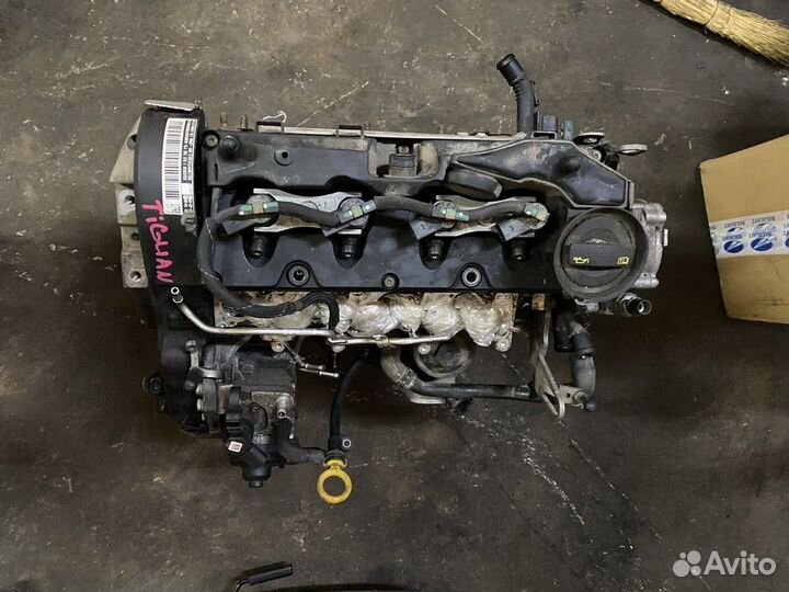 Двигатель в сборе clja (Volkswagen Tiguan)
