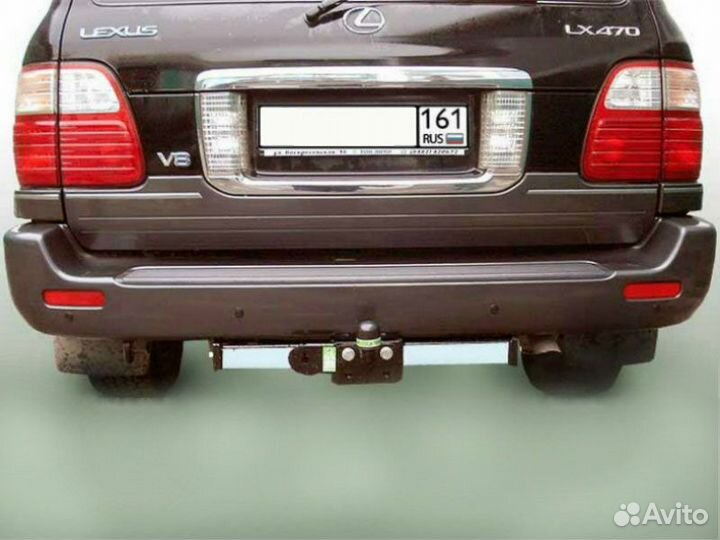 Фаркоп установка тсу Toyota Land Cruiser 100 Resty