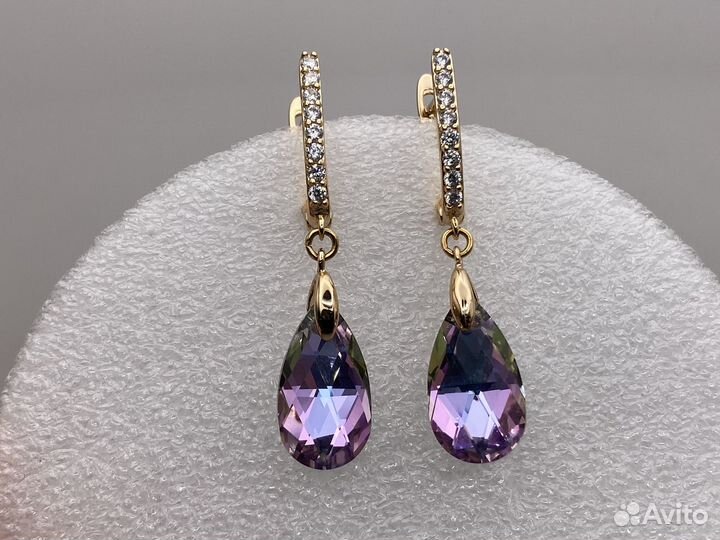 Серьги длинные