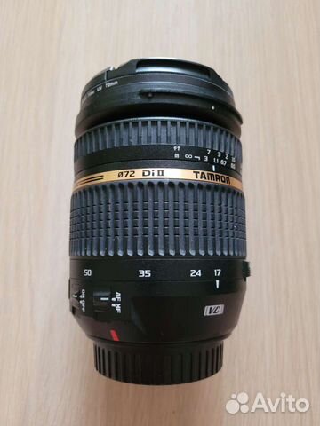 Объектив tamron 17 50 f2.8 с стабилизацей