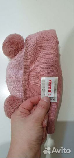 Шапка Reima зимняя 100 шерсть