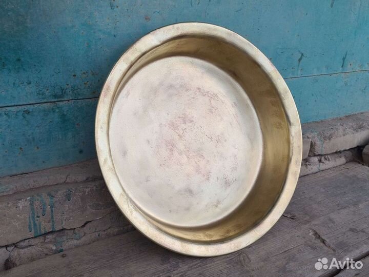 Латунный таз