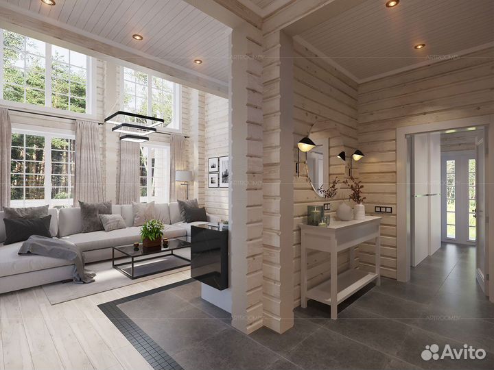 Брус обрезой естественной влажности хвоя 1 сорт