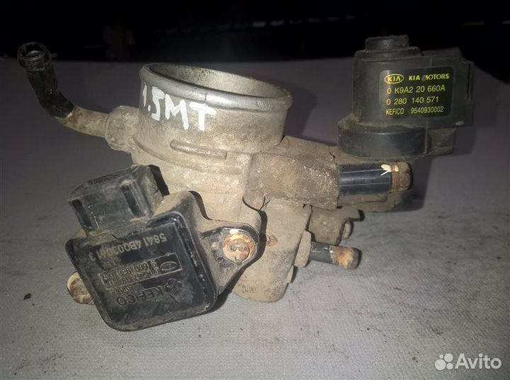 Дросельная заслонка Kia Spectra S6D 2008