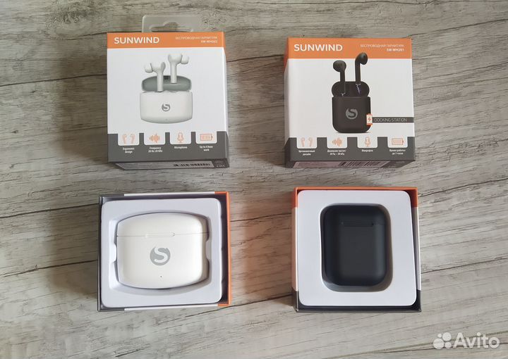 Беспроводные наушники sunwind