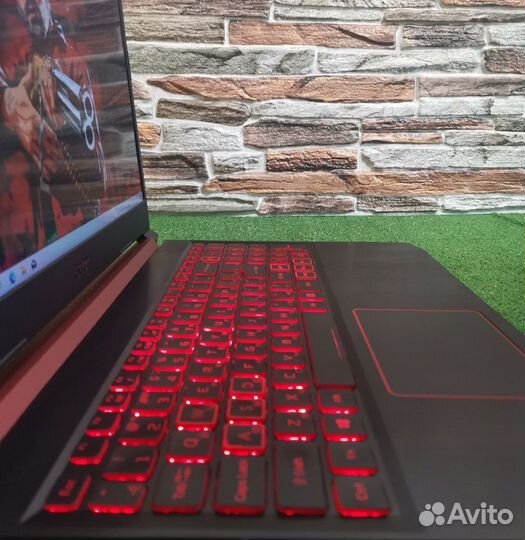 Игровой ноутбук Acer nitro 5 i7 9го/GTX 1650/12ram