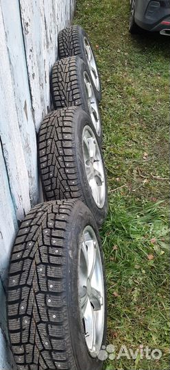 Колеса в сборе r15 зимние 4х 98