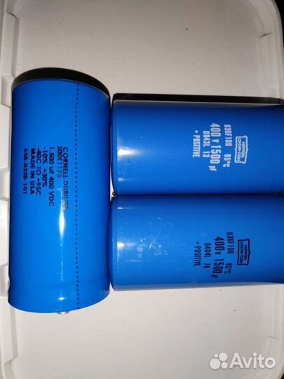 Конденсаторы электролитические и пленочные