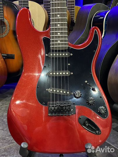 Электрогитара Stratocaster + Комбоусилитель 5вт