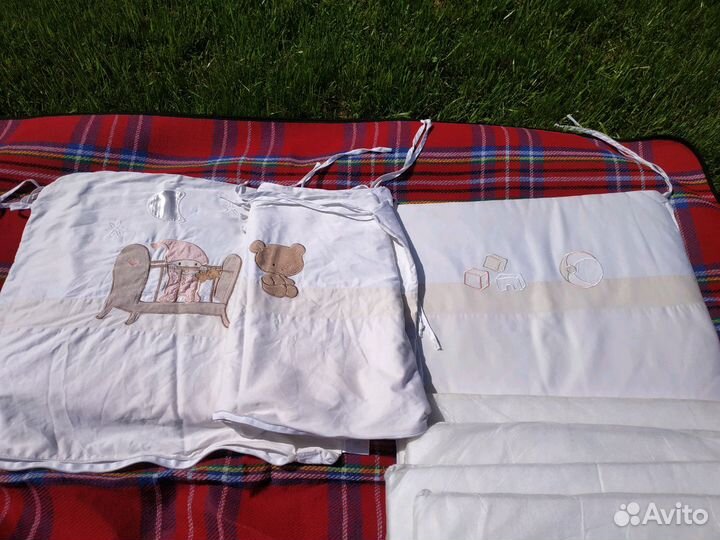 Бортики в детскую кроватку