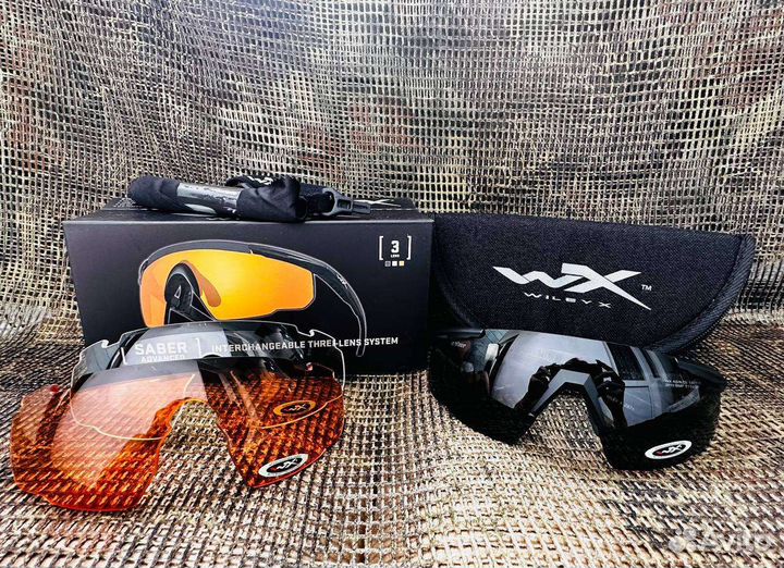 Баллистические очки Wiley X Saber ADW 1 линза