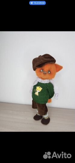 Интерьерная вязанная игрушка