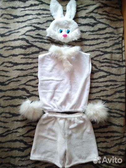 Костюм Заяц. На 4-8л. Прокат