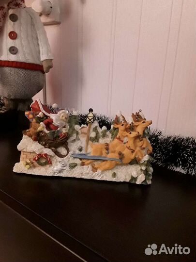 Новогодний барельеф