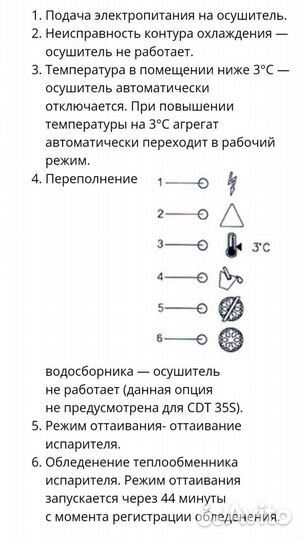 Аренда осушитель воздуха