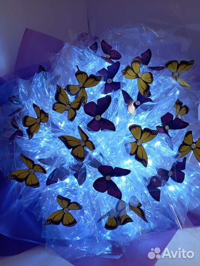 Изготовление букетов из бабочек конфет гипсофилы