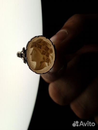 Серебряное кольцо, 875 проба,ссср, 