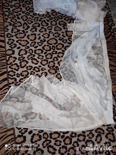 Ламбрекен органза