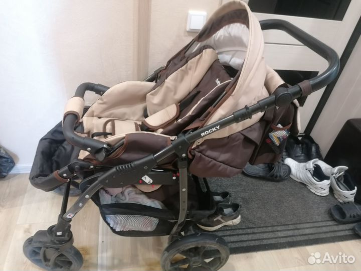 Детская Коляска 2в1 Babyton Rocky Brown