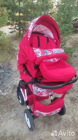 Коляска трансформер 2 в 1 бу