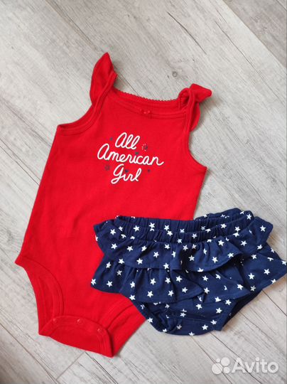 Боди carters 12 месяцев