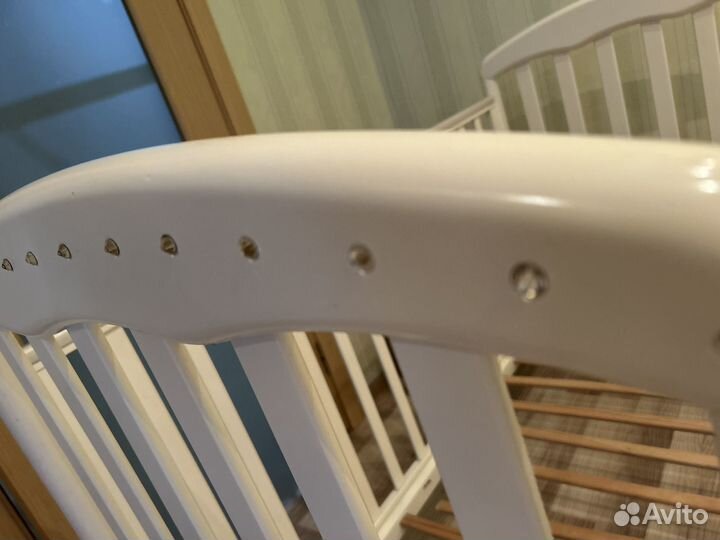 Детская кроватка качалка