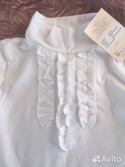 Блуза новая для школы р. 140-146