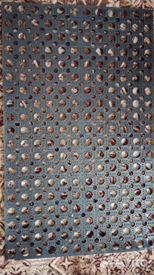 Коврик придверный резиновый 50х80см