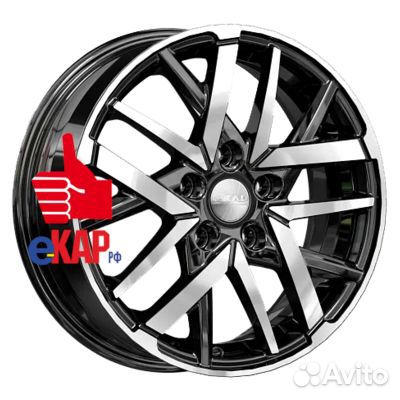 Скад 6x16/5x100 ET45 D67,1 Босфор (кл355) Алмаз