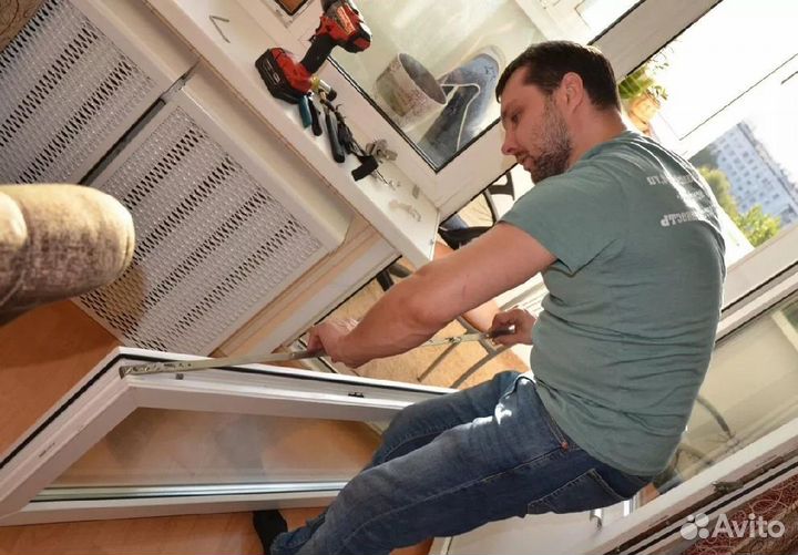 Ремонт окон, Сетки, Стеклопакеты, Уплотнители