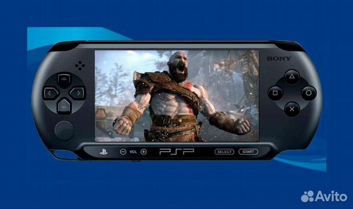 Sony PSP E1000 прошитая + игры