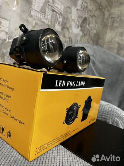 Противотуманные фары лед