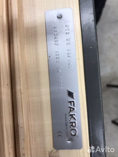 Окно мансардное facro fts u2 78/140