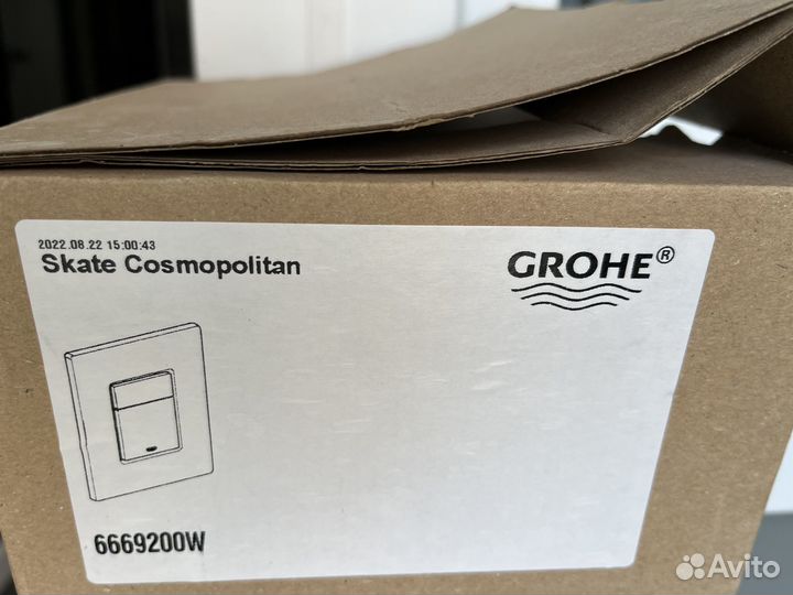 Кнобка смыва grohe Grohe skate cosmopolitan 666920