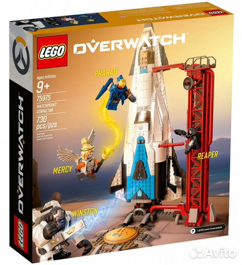 Lego Overwatch 75975 Пост наблюдения: Гибралтар