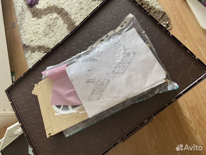 Домик для барби с мебелью