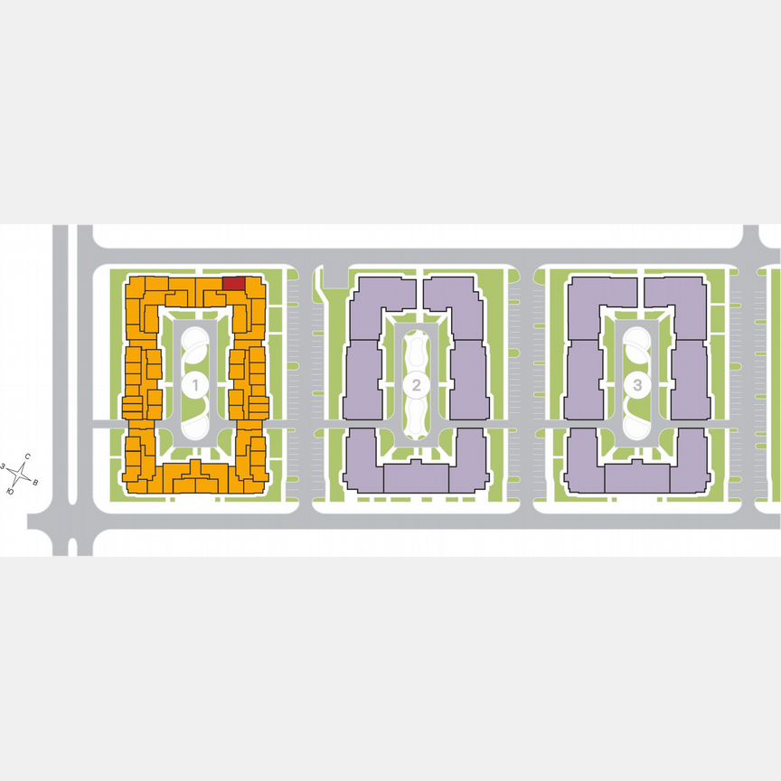 2-к. квартира, 53,5 м², 3/4 эт.