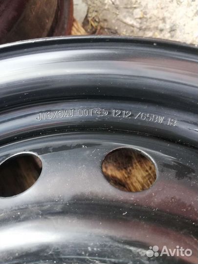 Штампованные диски r16 5x114,3 на Тойота corolla