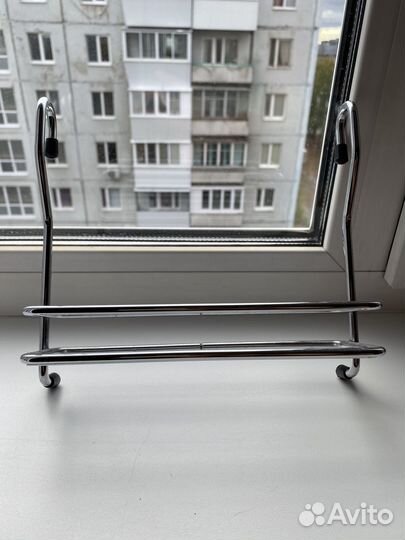 Полка навесная на рейлинг