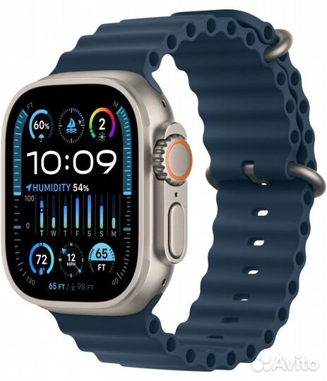Apple Watch Ultra 2 49mm Blue Ocean Band