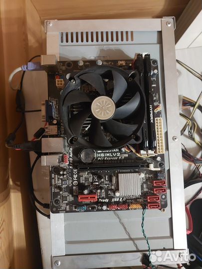 Комплект матернка проц оперативка