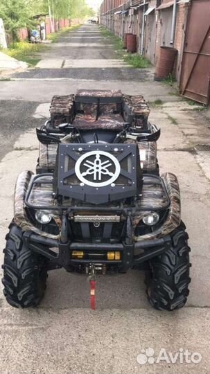 Вынос радиатора yamaha grizzly