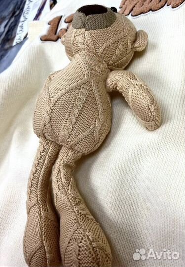 Мишка тедди вязанный на одежду